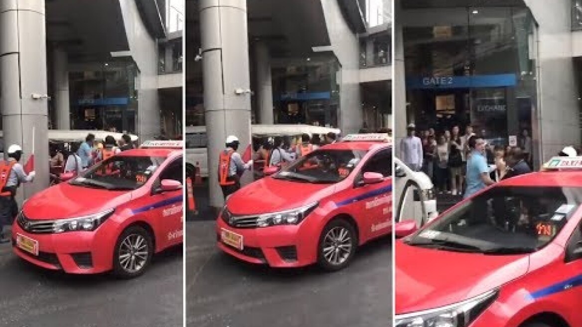 Security Guards Attack Taxi Driver