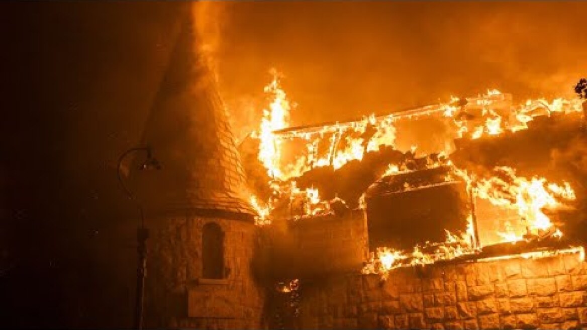 Wildfires sweep across California, destroying thousands of acres and forcing evacuations