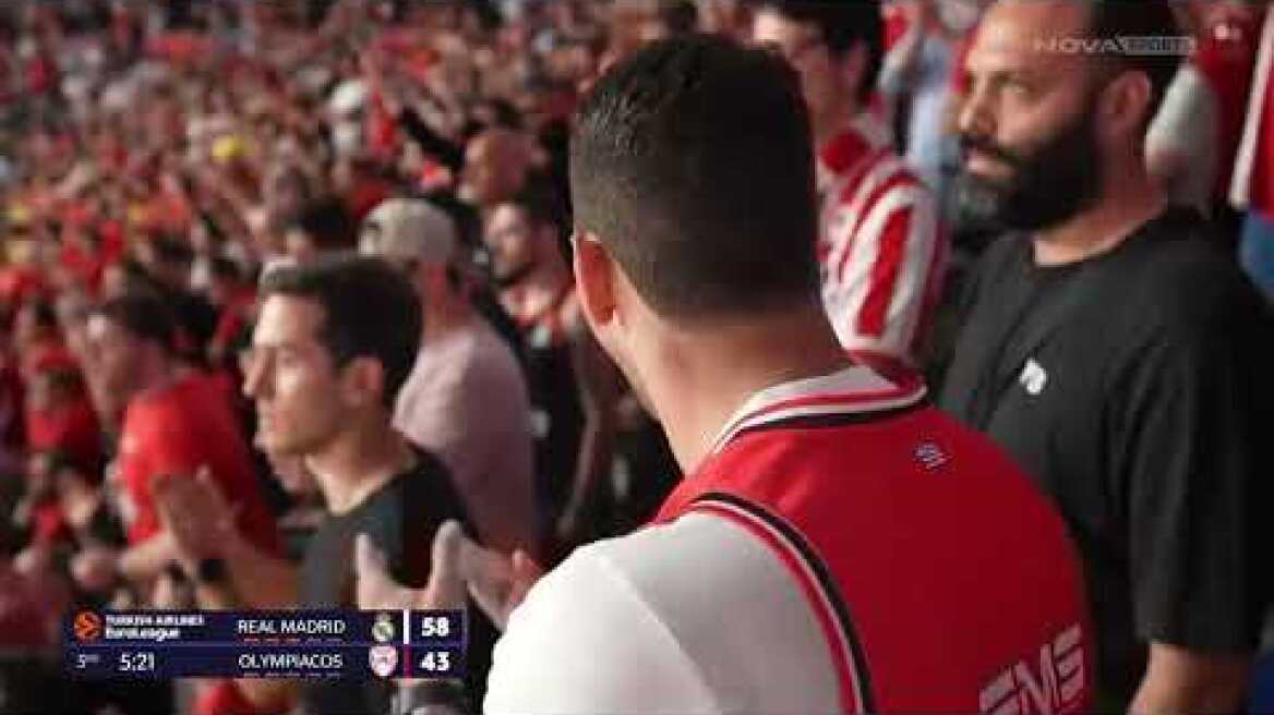 Ρεάλ Μαδρίτης - Ολυμπιακός: 87-76 (Semifinal, 24/05/2024)