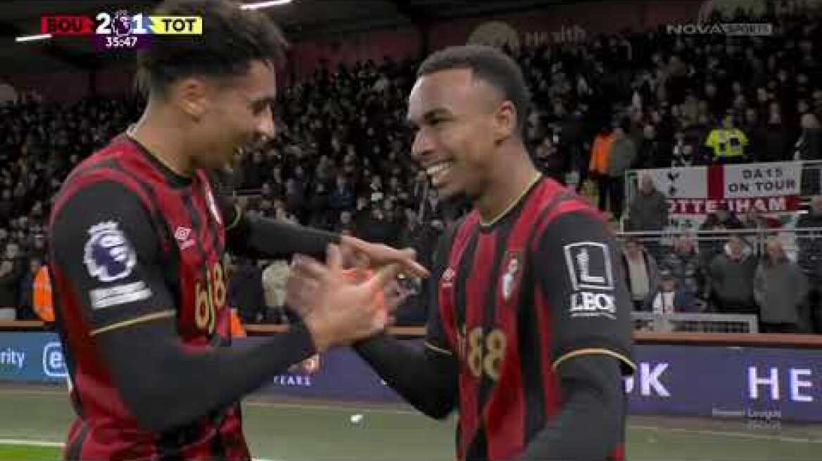 Μπόρνμουθ-Τότεναμ: 3-2 (MD 21, 07/01/2026)