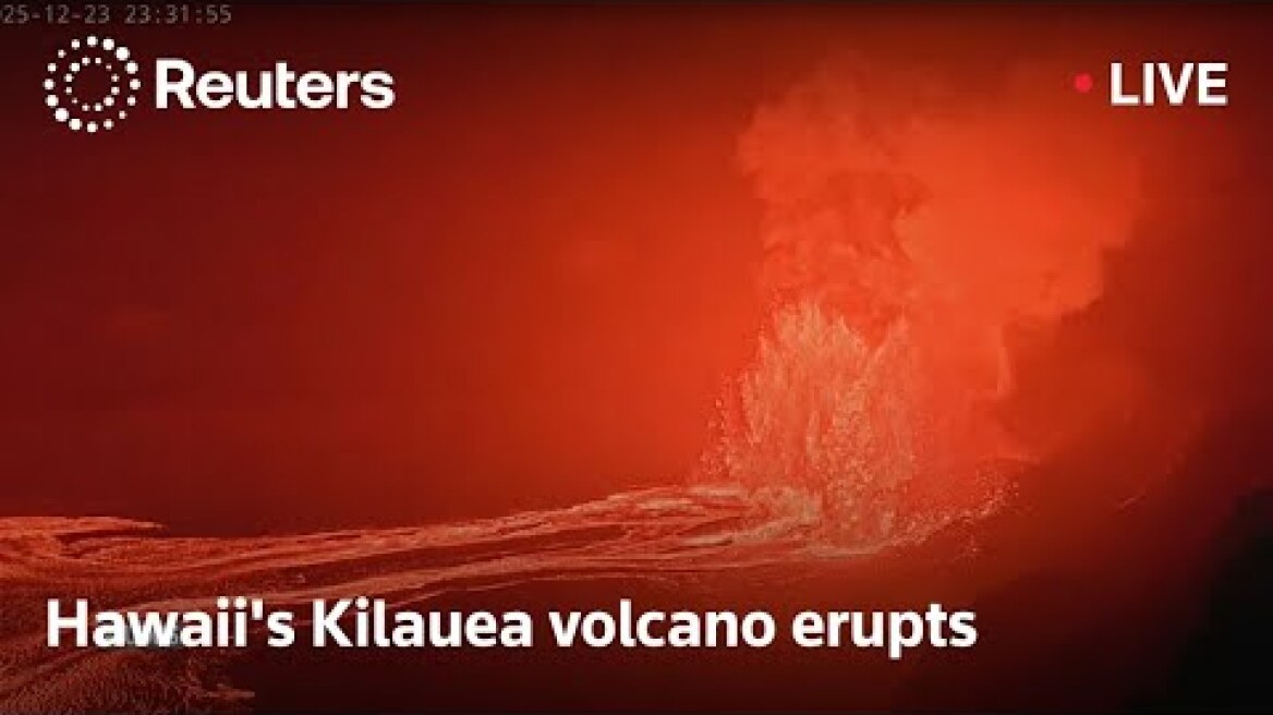 LIVE: Hawaii's Kilauea volcano erupts