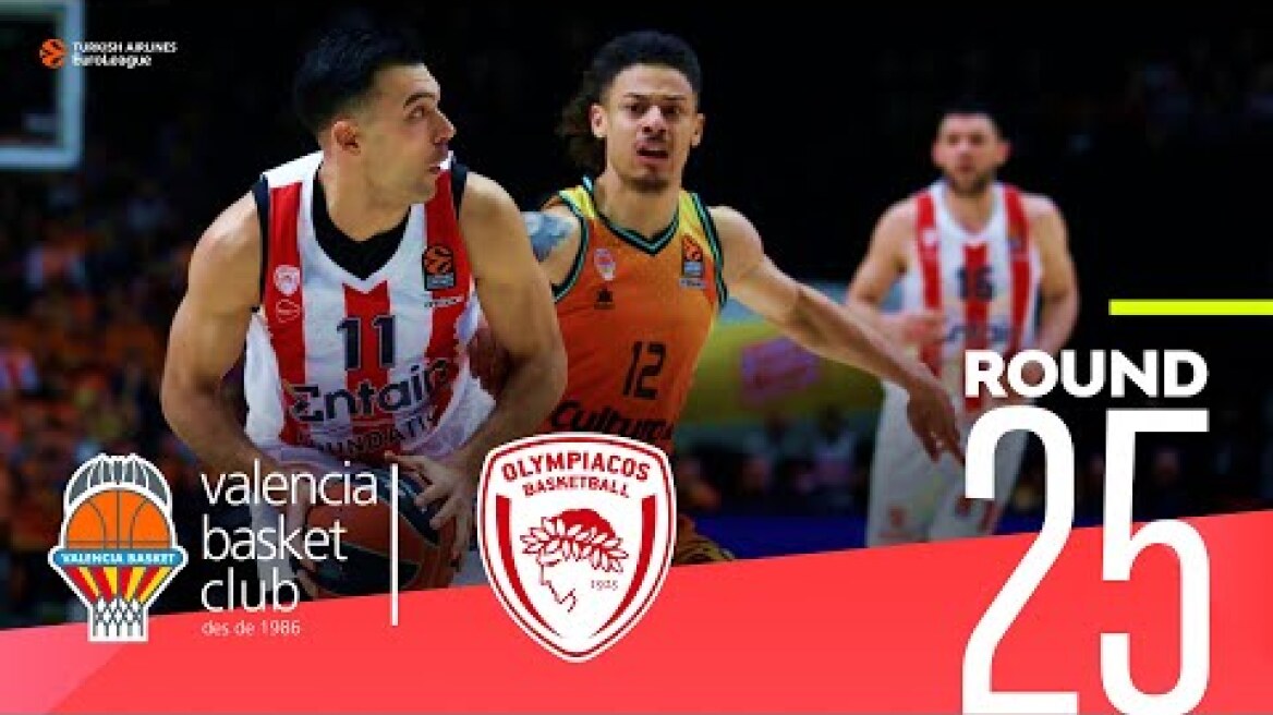 Olympiacos extends its winning streak!s | Round 25, Highlights | Turkish Airlines EuroLeague