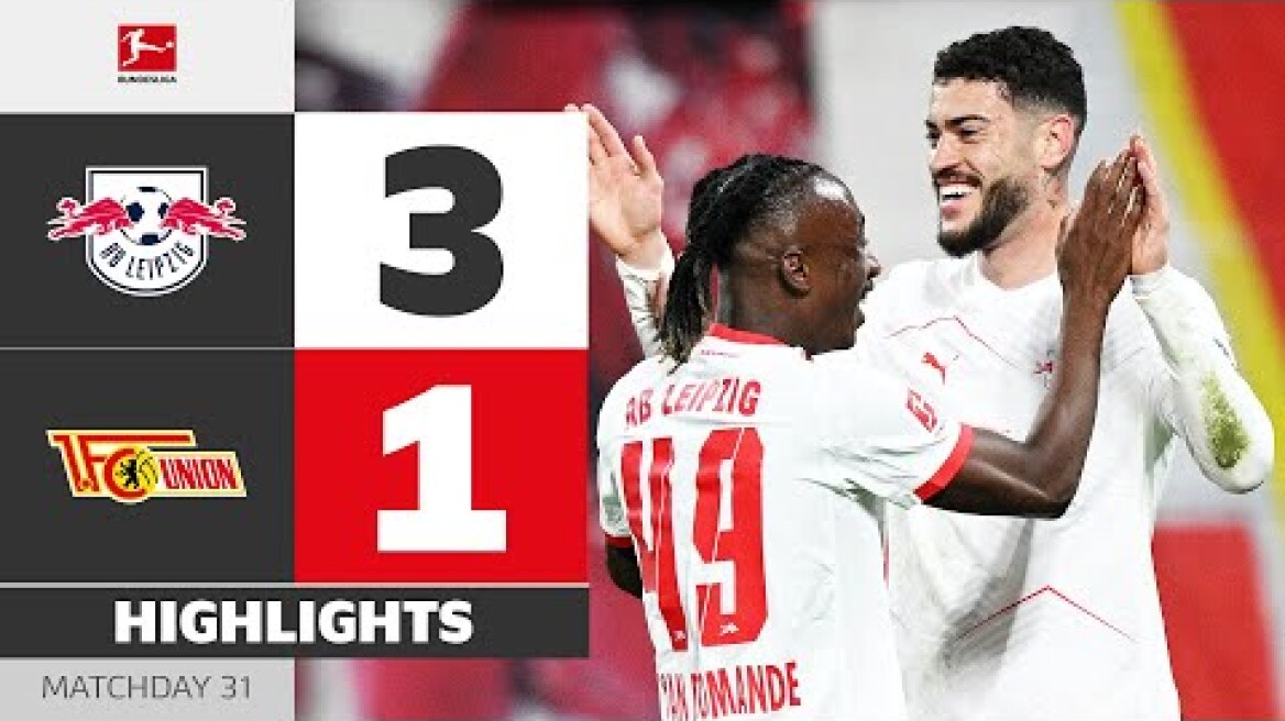 RB LEIPZIG - UNION BERLIN | Highlights | Matchday 31 – Bundesliga 2025/26