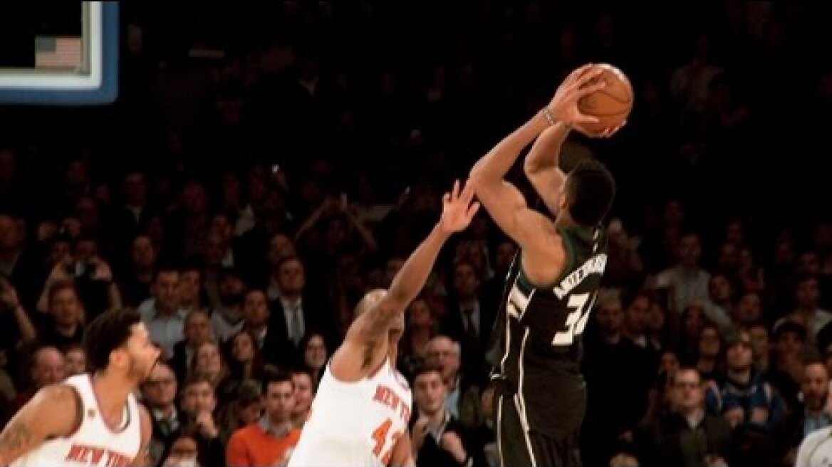 All Angles of Giannis' Game Winner in The Garden | 01.04.17