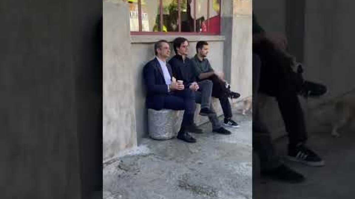 Στα Χανιά ο Κυριάκος Μητσοτάκης