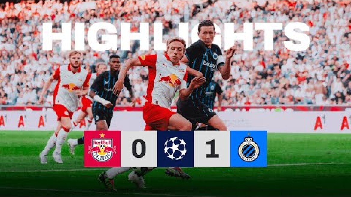 Salzburg – Club Brugge 0:1 | Highlights | Champions League-Quali Hinspiel