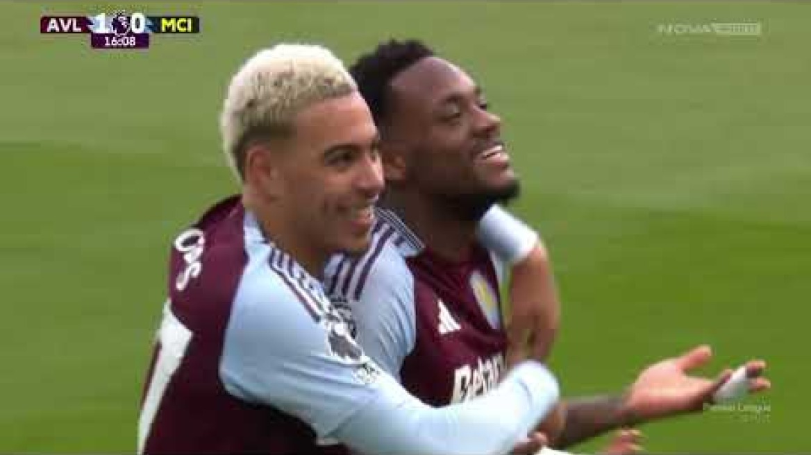 Άστον Βίλα - Μάντσεστερ Σίτι: 2-1 (MD 17, 21/12/24)