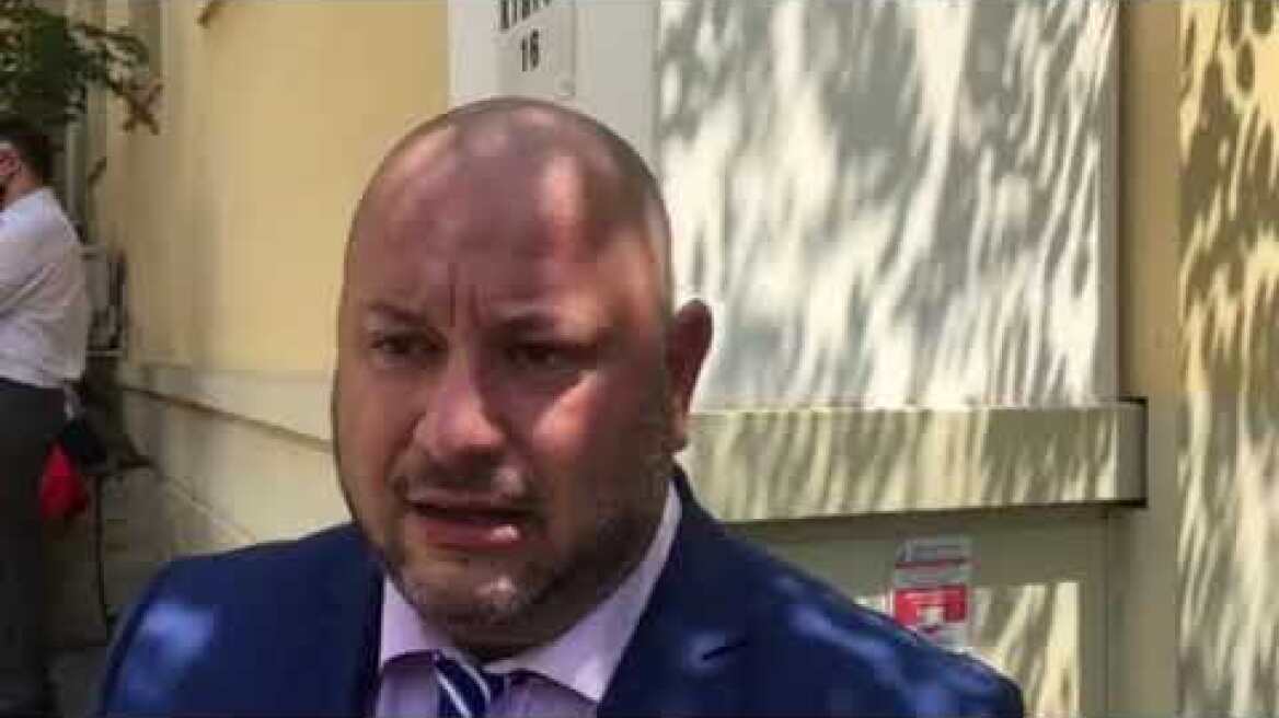 Δηλώσεις δικηγόρου του ιερέα με το βιτριόλι 24/06/2021