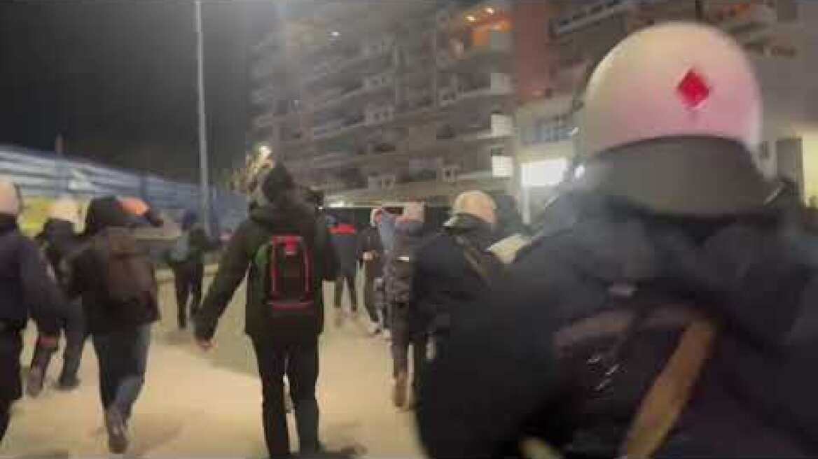 Κινητοποίηση αγροτών στη Θεσσαλονίκη - Έσπασαν πρώτο φραγμό