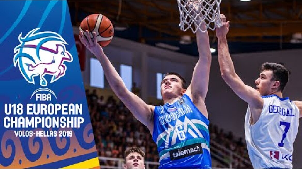 Greece v Slovenia - Full Game - FIBA U18 European Championship 2019