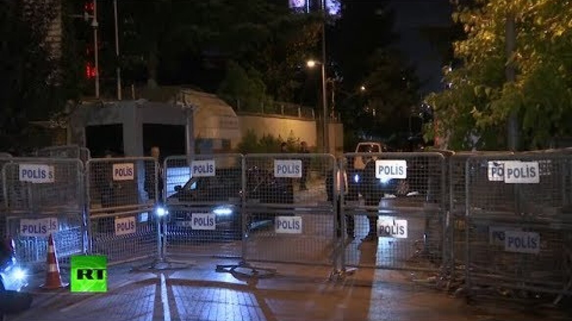 HAPPENING NOW: Turkish police enters Saudi consulate in Istanbul