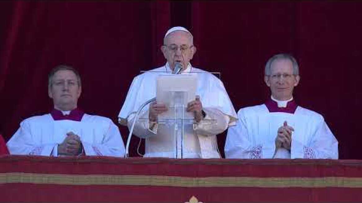 PAPA FRANCESCO URBI ET ORBI NATALE 2018,HD