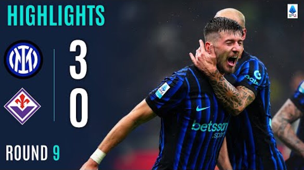 INTER-FIORENTINA 3-0 | HIGHLIGHTS | Çalhanoğlu and Sučić seal Inter hat-trick  | SERIE A 2025/26