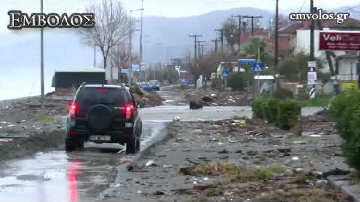 Προβλήματα σε Φάρσαλα και Αγιόκαμπο από την κακοκαιρία