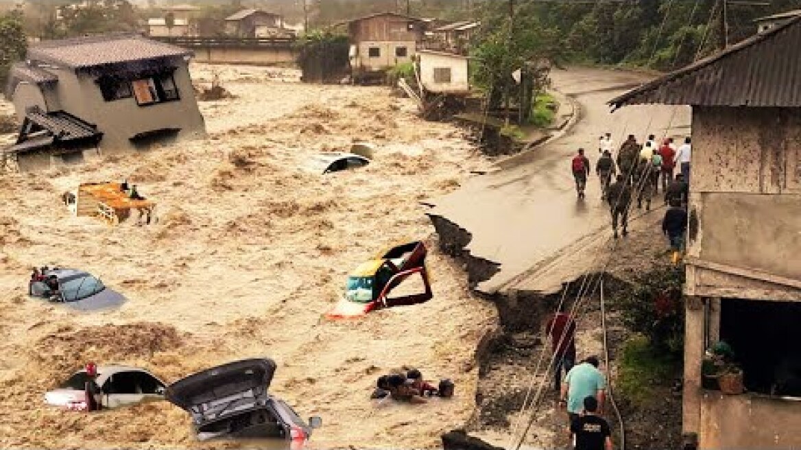 Pakistan's Cry for Help!  Floods Displace Millions, Homes and Lives Washed Away! flood in Karachi