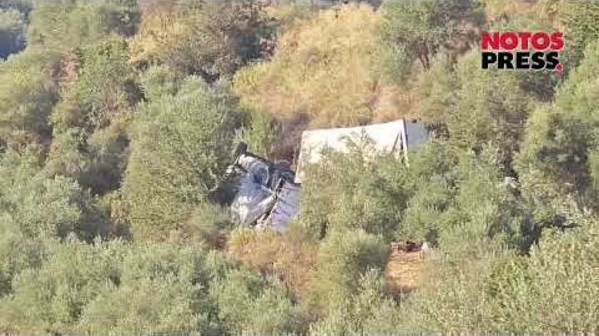 Νεκρός οδηγός φορτηγού στην εθνική οδό Σπάρτης - Τρίπολης