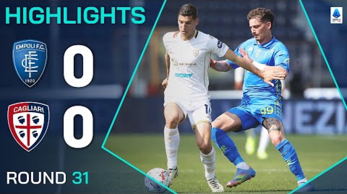 EMPOLI-CAGLIARI 0-0 | HIGHLIGHTS | Goalless In Tuscany | Serie A 2024/25