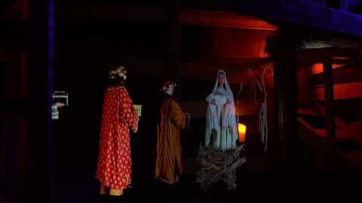 η πρώτη ολογραμματική  φάτνη στον κόσμο