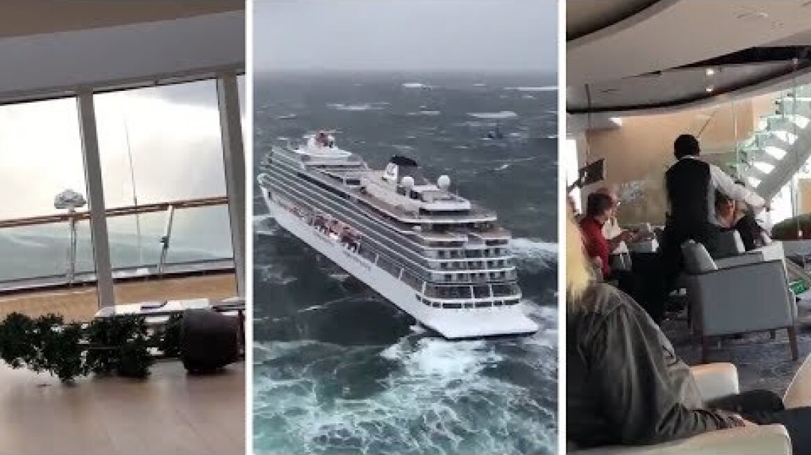 Viking Sky Cruise Ship LOSES ENGINE, OVER 1300 EVACUATED, HIGH Waves In Norway!