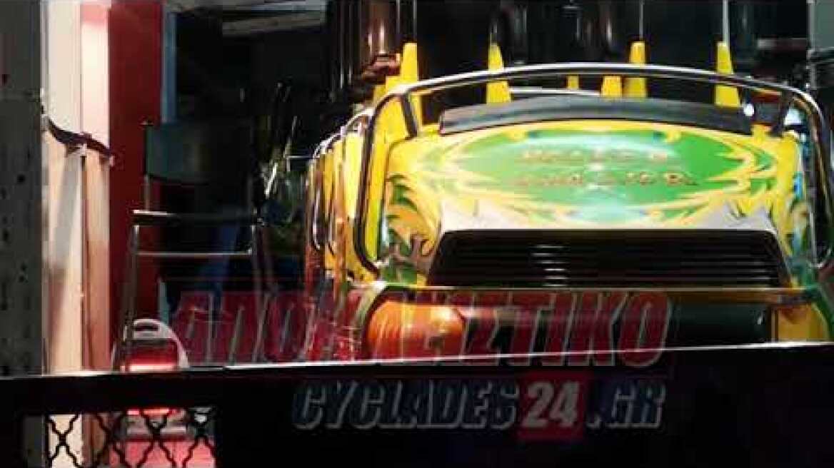 ΑΠΟΚΛΕΙΣΤΙΚΟ ΒΙΝΤΕΟ απο Τρίκαλα: Ατύχημα σοκ στο τρενάκι του Μύλου των Ξωτικών