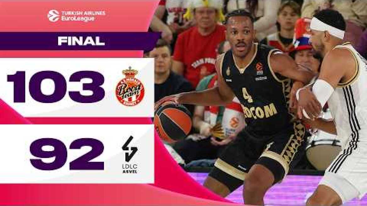 HISTORIC night for Okobo | Monaco – Asvel | BASKETBALL HIGHLIGHTS R11 2024-25