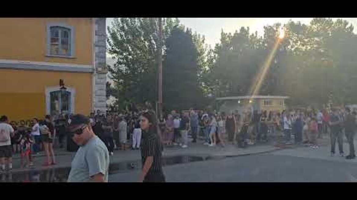 Τέμπη: Συγκέντρωση στην Καλαμπάκα (1)