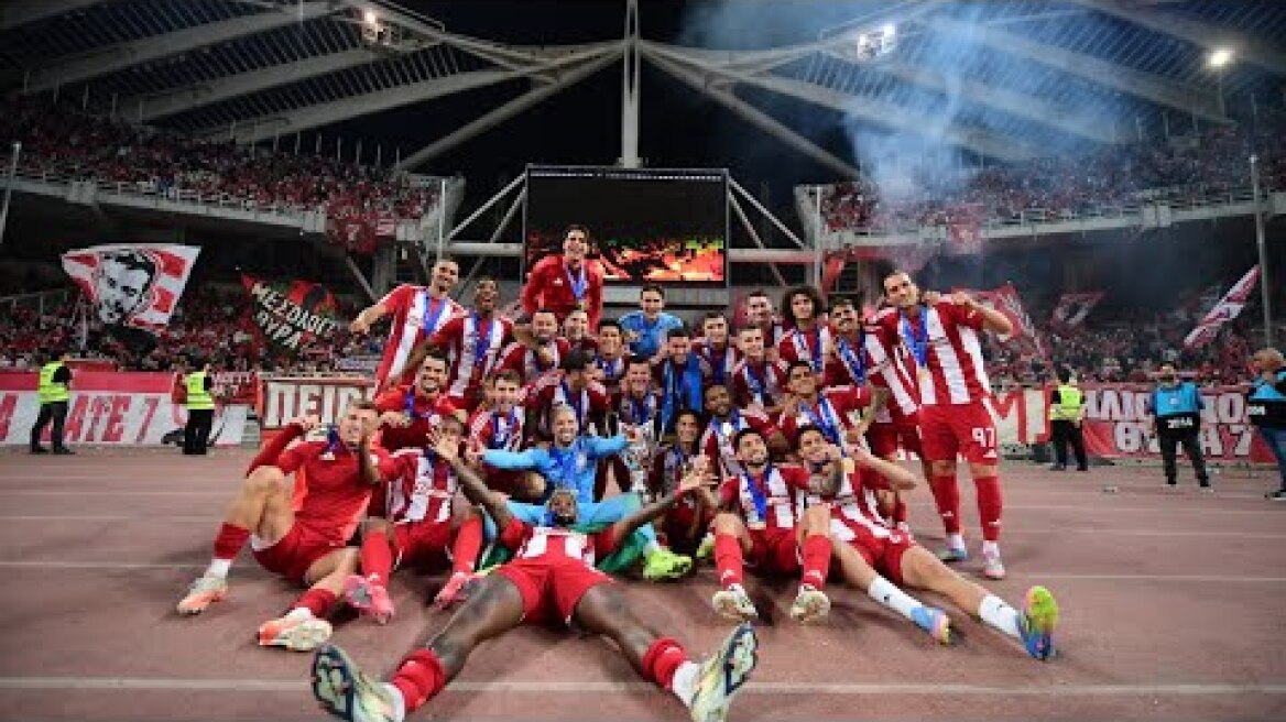 Η παρακάμερα του τελικού του Κυπέλλου Ελλάδας! / Behind the scenes of the Greek Cup final!