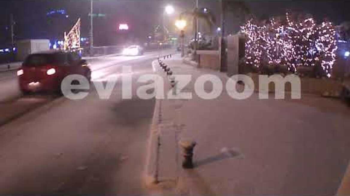 EviaZoom.gr: «Ντύθηκε» στα λευκά η Χαλκίδα (08-01-2019)