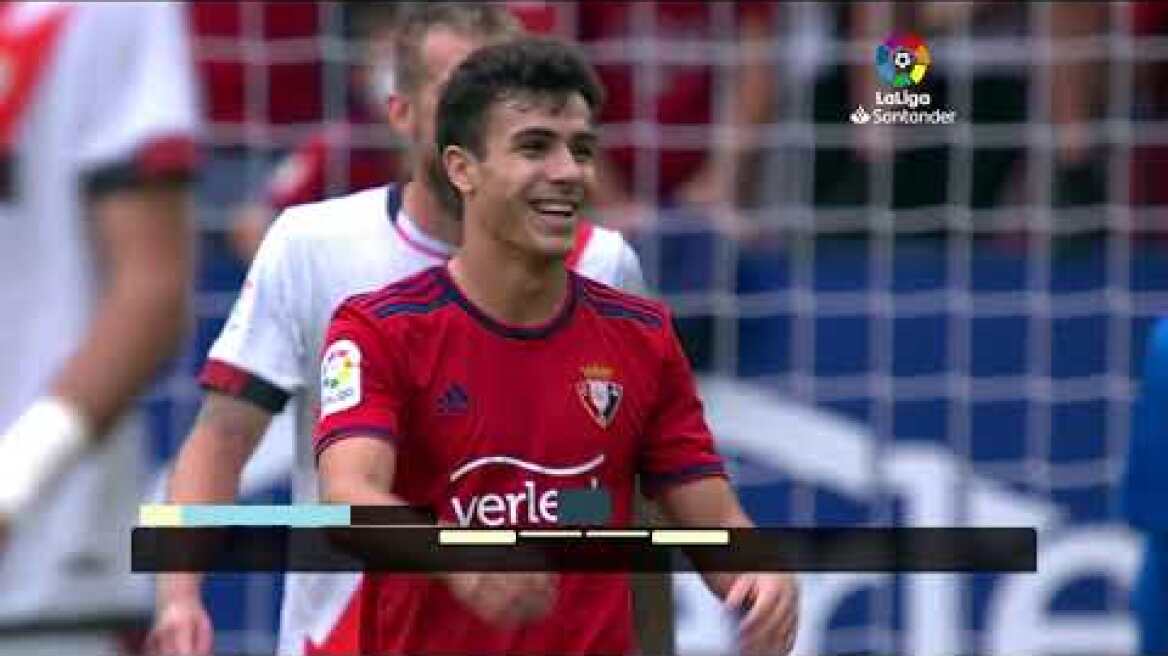 Resumen de CA Osasuna vs Rayo Vallecano (1-0)