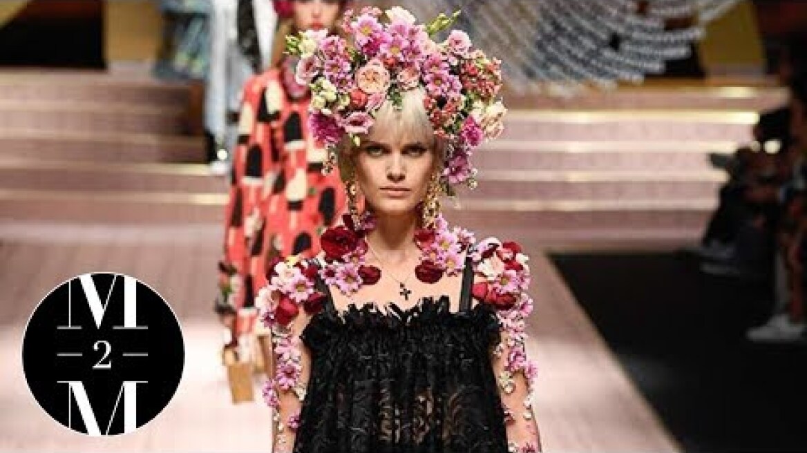 Dolce & Gabbana Spring 2019 Runway Show | M2M