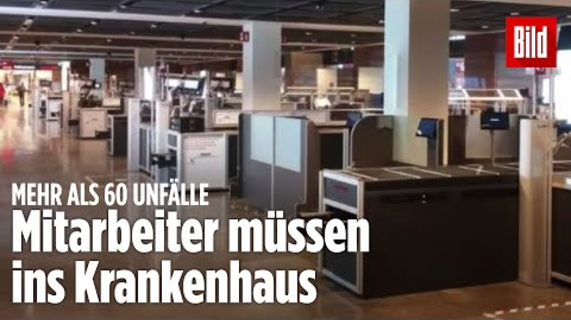 Nächste Panne am Flughafen BER: Stromschläge an der Sicherheits-Kontrolle