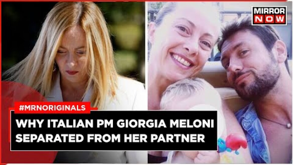 Giorgia Meloni Breaks Up With Journalist Partner Andrea Giabruno; Here's Why | World News | Italy