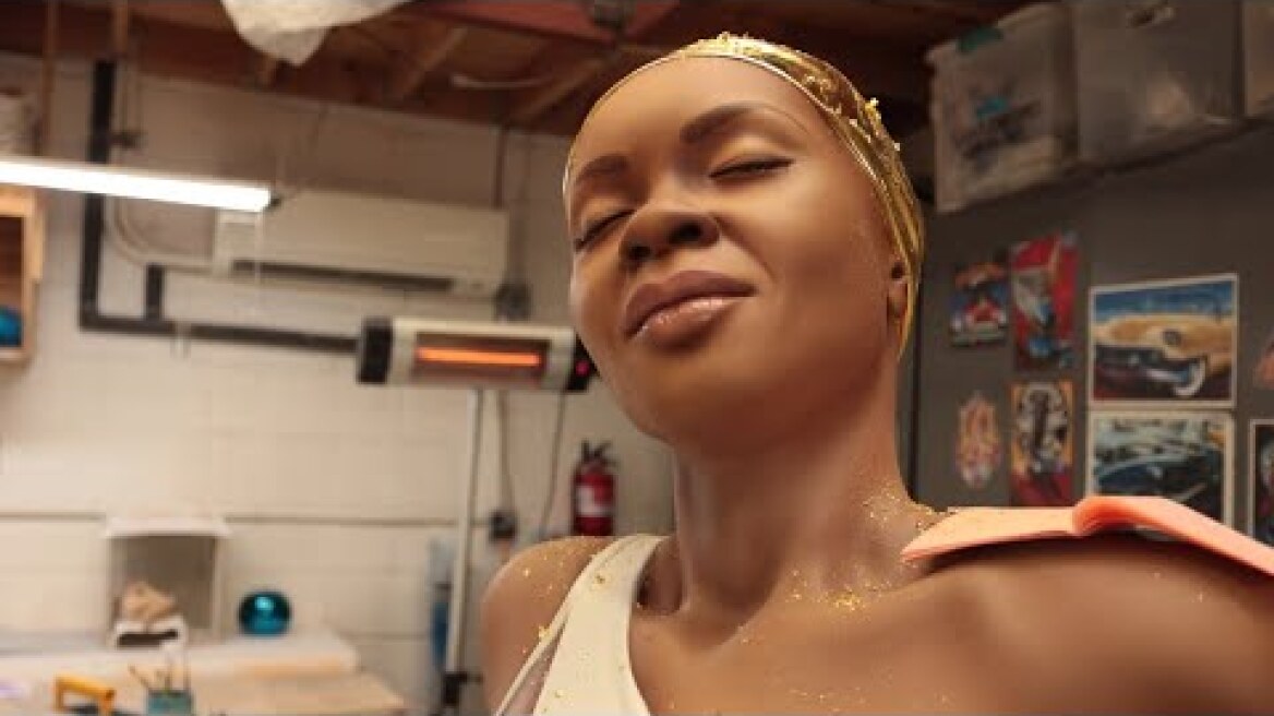 Behind the scenes of my new monumental sculpture “Patience”