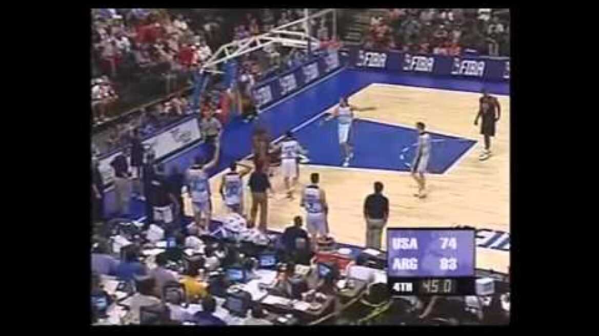 Argentina vs EEUU Indianápolis 2002 2 min. finales