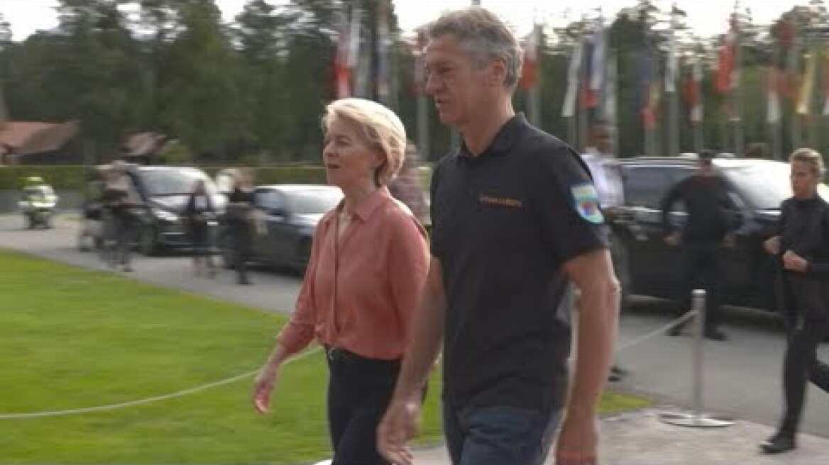 Slovenia's PM Golob welcomes EU Chief Von der Leyen in Ljubljana | AFP