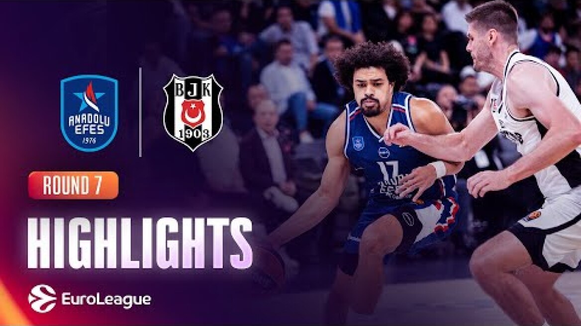 TURKISH DERBY SHOWDOWN! 🔥 | Anadolu Efes - Besiktas | R7 Basketball Highlights 2026-27