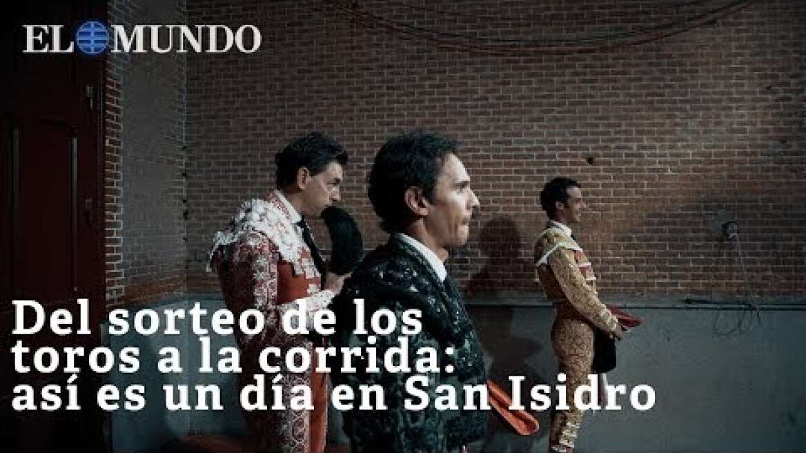 Del sorteo de los toros a la corrida: así es un día en San Isidro. 4K