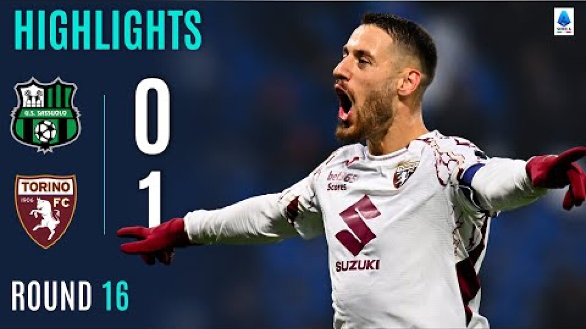 SASSUOLO-TORINO 0-1 | HIGHLIGHTS | Vlasic wins it from the spot | SERIE A 2025/26
