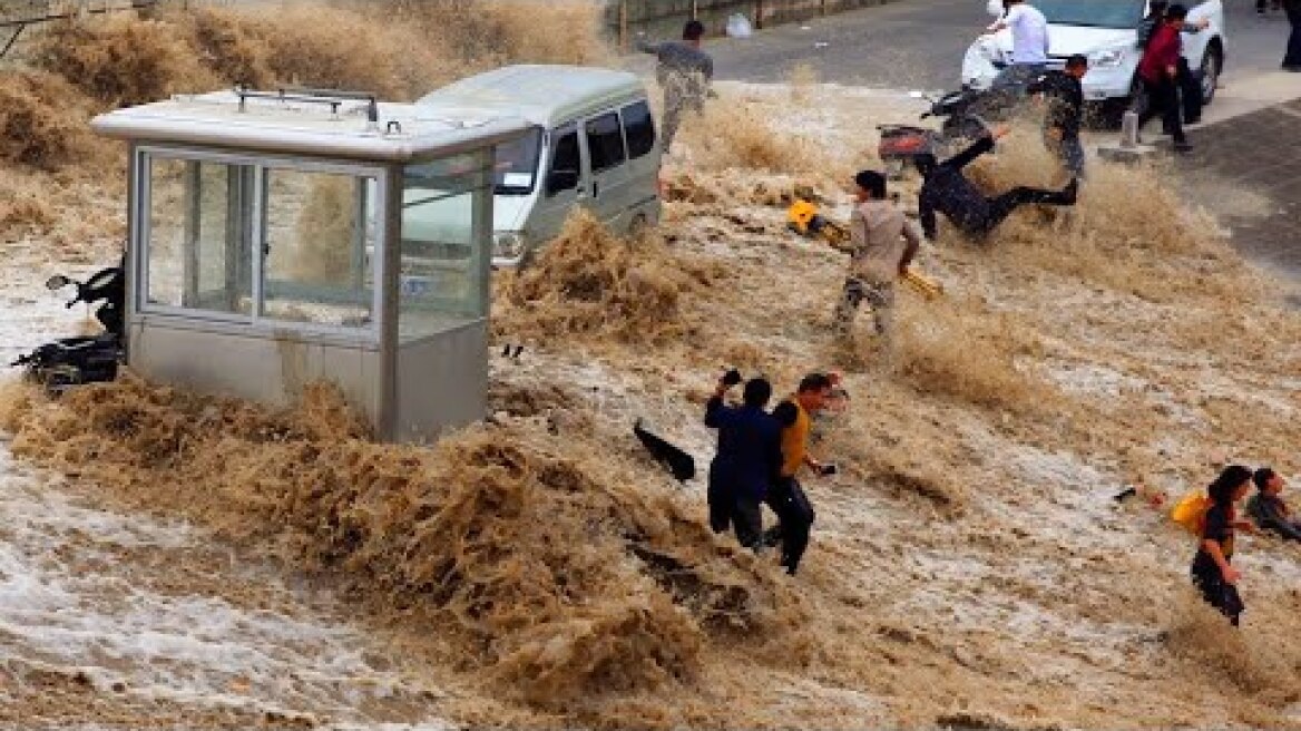 A crazy disaster struck Malaysia. Severe flooding in Shah Alam.