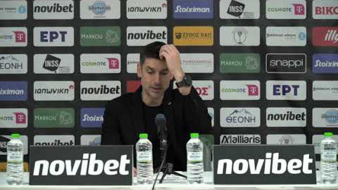 Α.Σ.Καρδίτσας Ιαπωνική - Περιστέρι betsson : Συνέντευξη Τύπου stoiximan GBL Round 7 2025-26