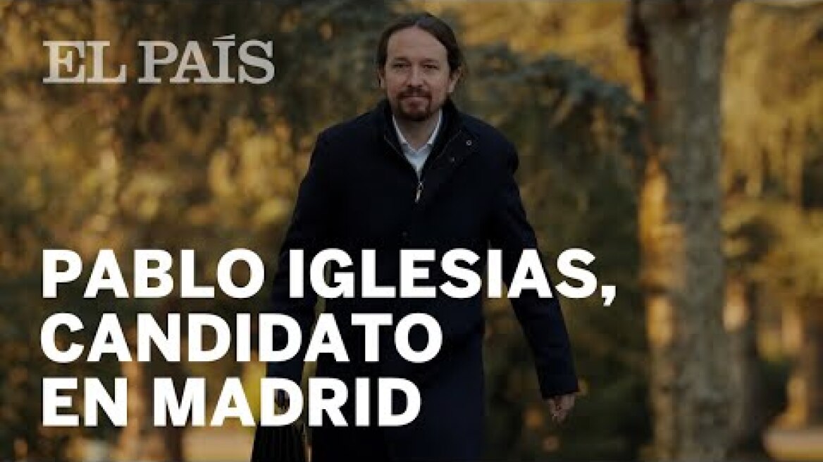 PABLO IGLESIAS deja el GOBIERNO y será CANDIDATO en MADRID