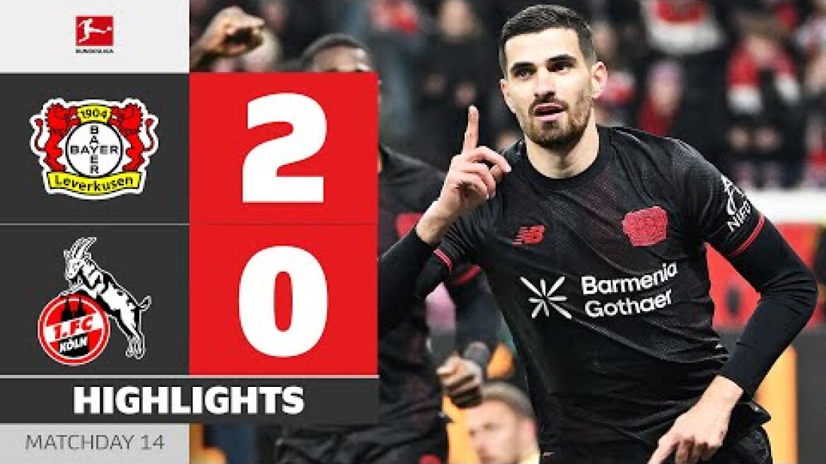 SCORPION-KICK Decides The Match! | BAYER 04 LEVERKUSEN - 1. FC KÖLN | Highlights | Bundesliga 25/26
