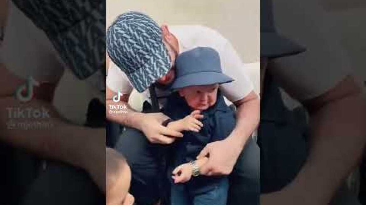 Hasbulla scolds a kid for pinching his cheek #shorts #viral #best