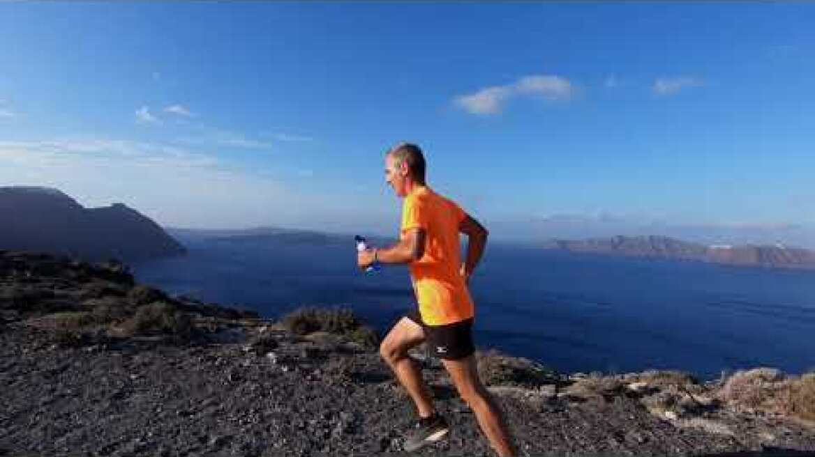 The unique trail run along the #Caldera