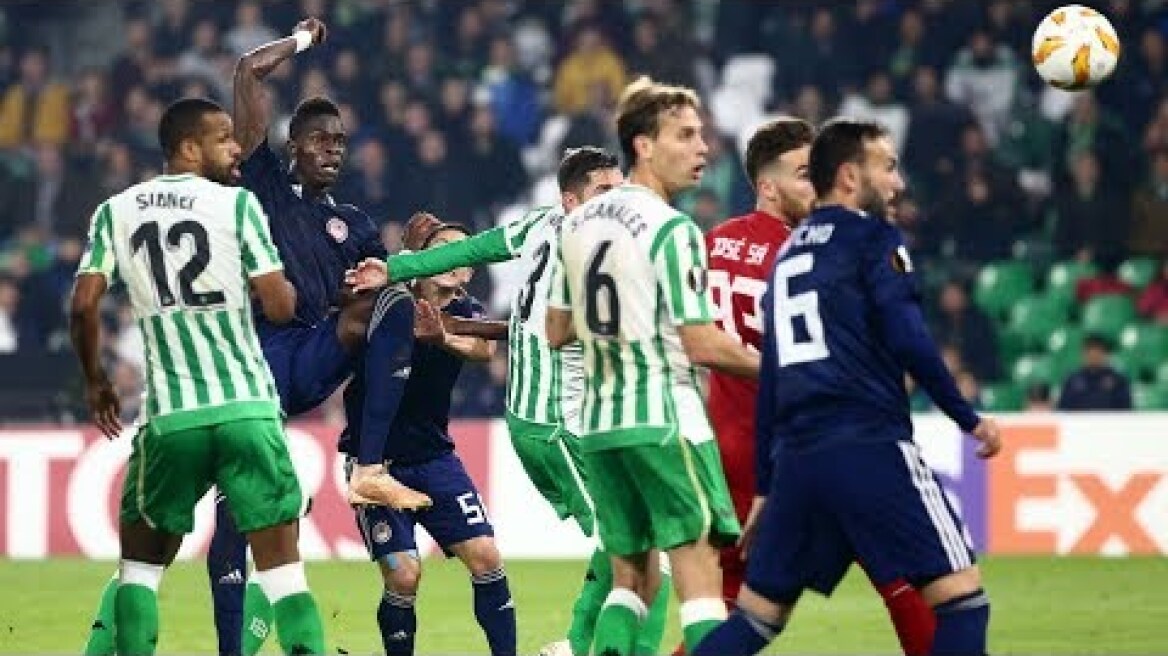 Highlights: Ρεάλ Μπέτις - Ολυμπιακός 1-0 / Highlights: Real Betis - Olympiacos 1-0
