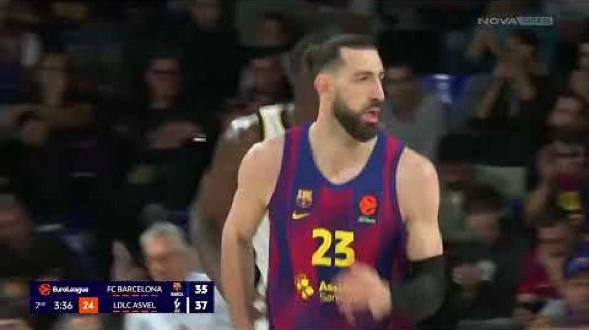 Μπαρτσελόνα-Βιλερμπάν: 88-78 (MD 13, 26/11/2025)