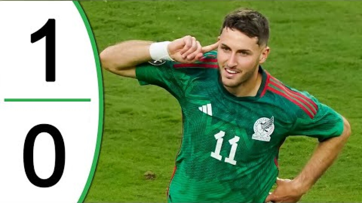 Mexico vs Panama 1-0 Extended Highlights & Goals - Final 2023