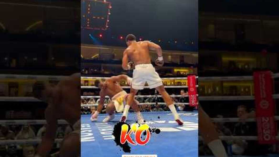 ANTHONY JOSHUA KNOCKS OUT FRANCIS NGANNOU…