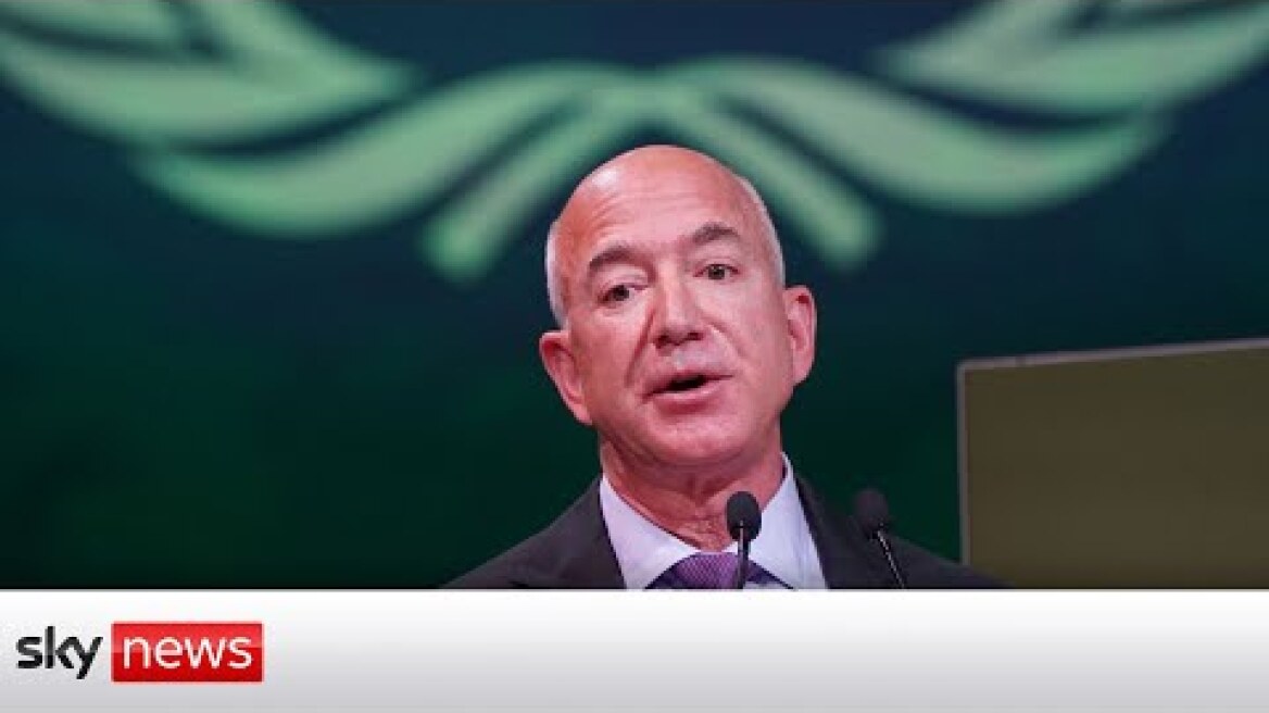 COP26: Jeff Bezos on the world's 'fragility'