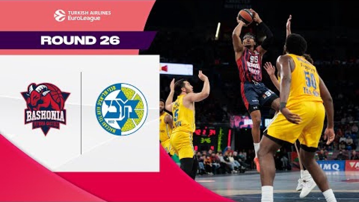 Last THREE Minutes were CHAOS | Baskonia – Maccabi | BASKETBALL HIGHLIGHTS R26 2024-25